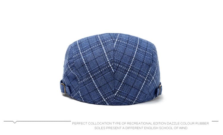 Men Flat Cap Newsboy Hat