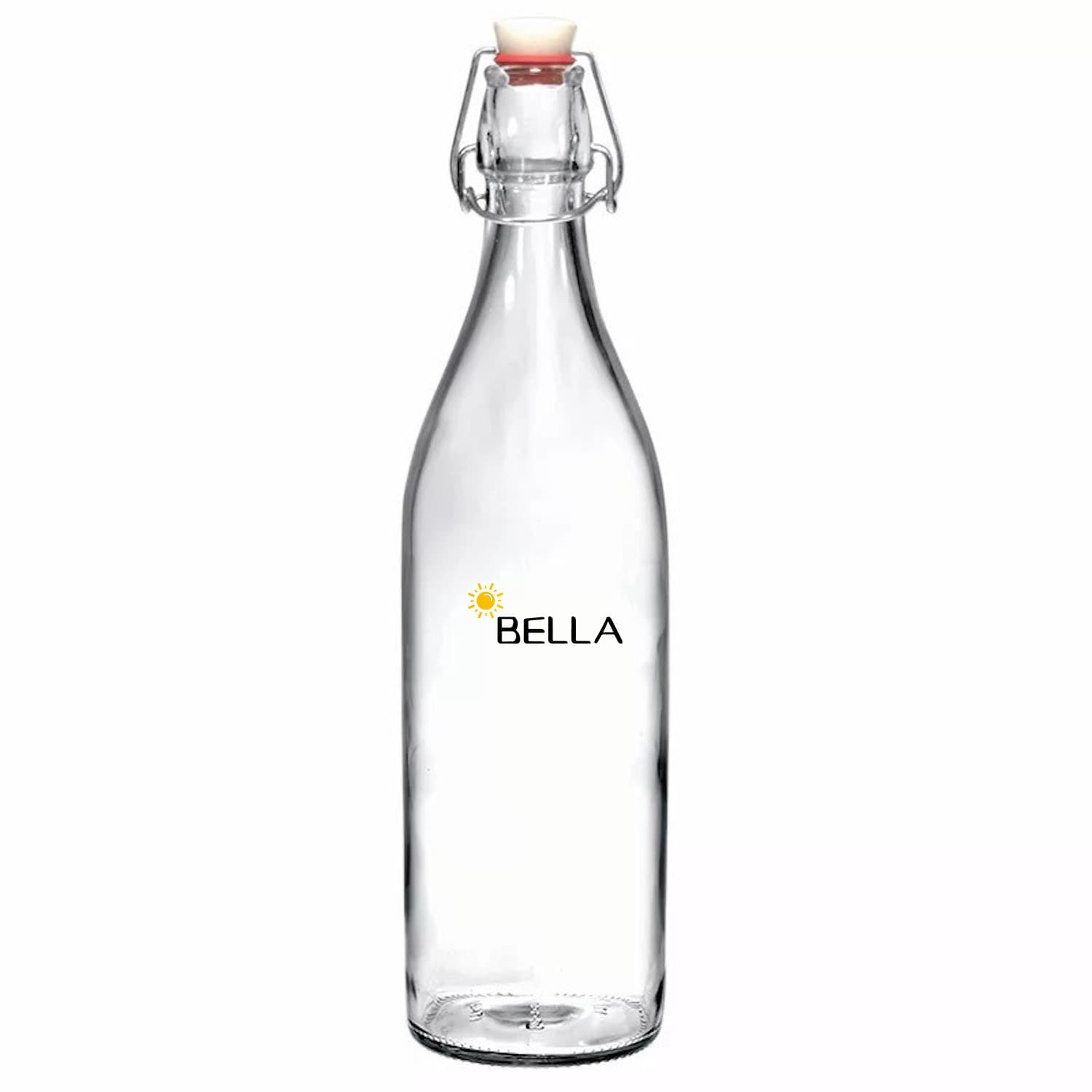 Clear Swing Top Glass Bottle thumbnail 3