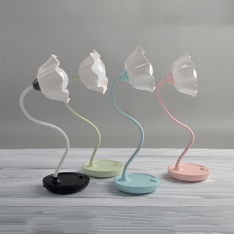 Flower Shaped Rechargeable LED Table Lamp thumbnail 6
