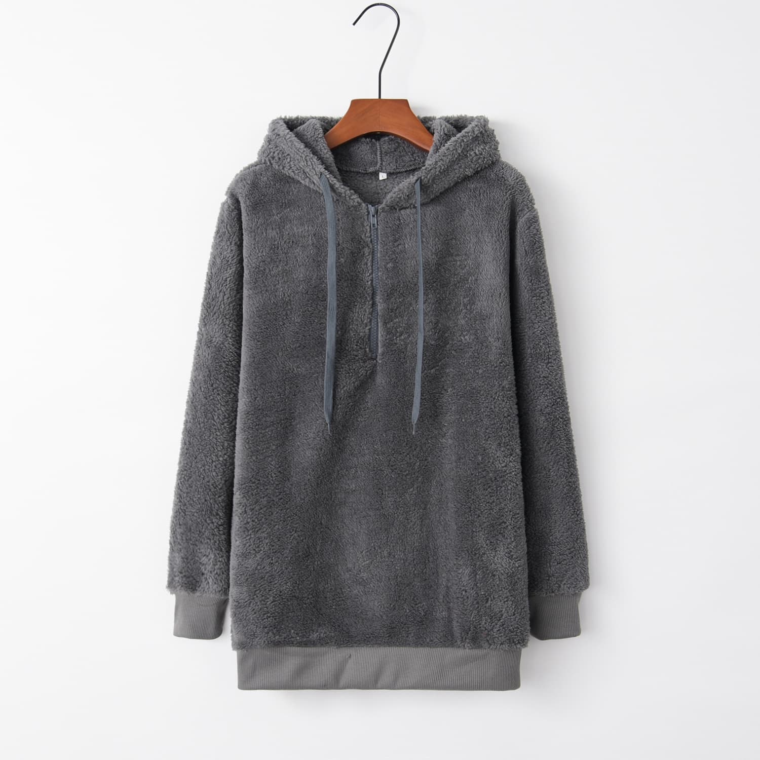 Women’S Oversized Fuzzy Pullover Hoodies