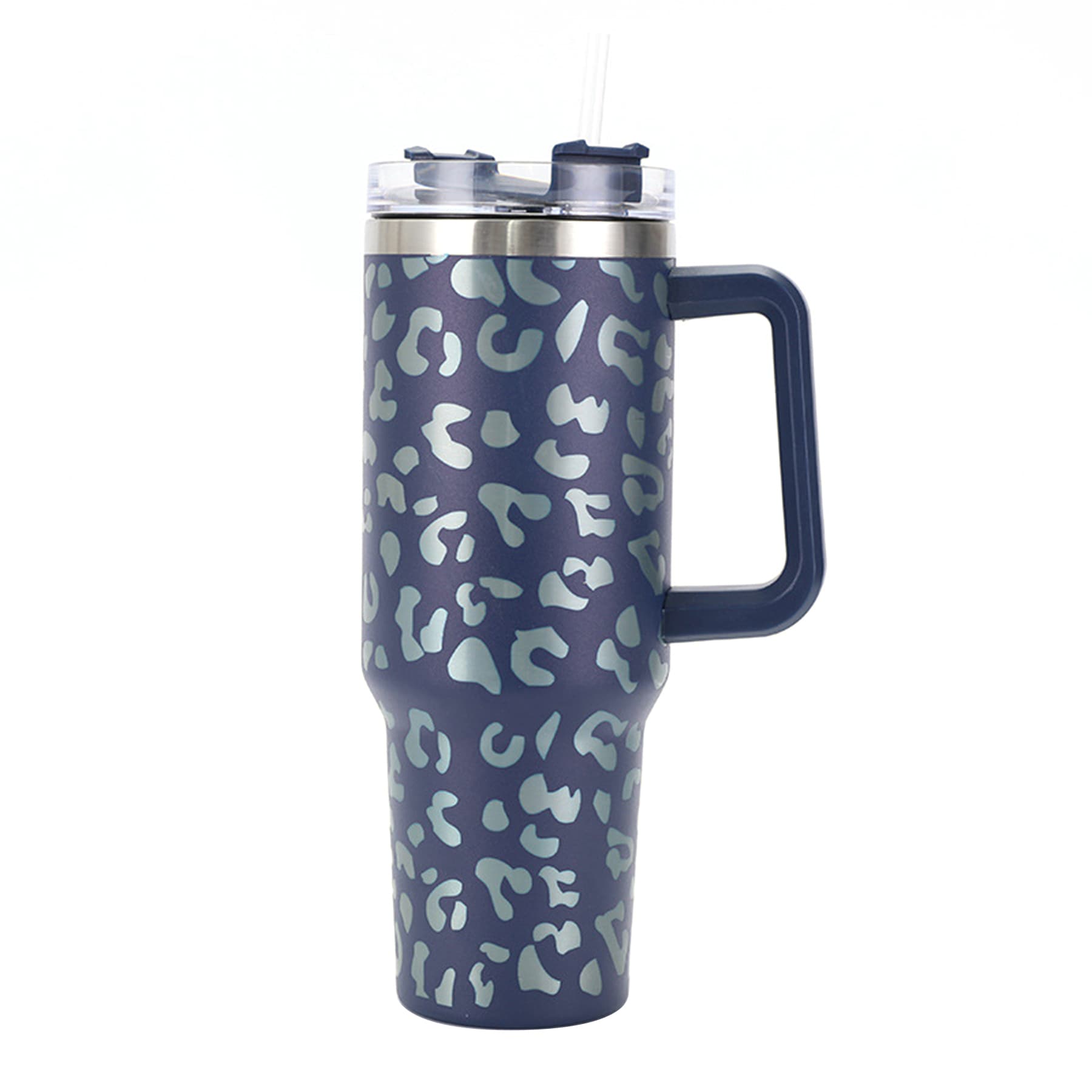 40oz Insulated Stainless Tumbler with Silicone Handle thumbnail 12