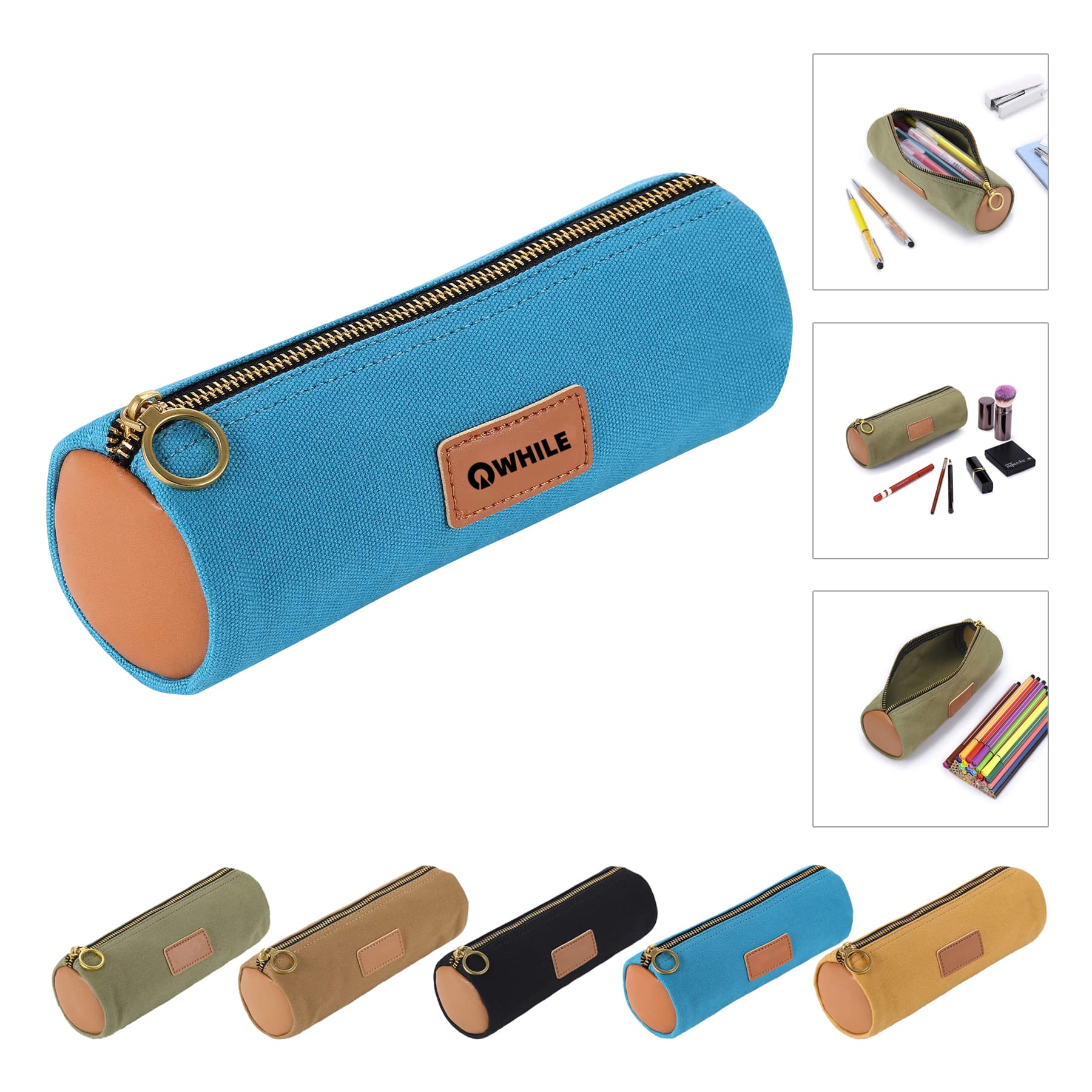 Canvas Simple Pencil Pouch