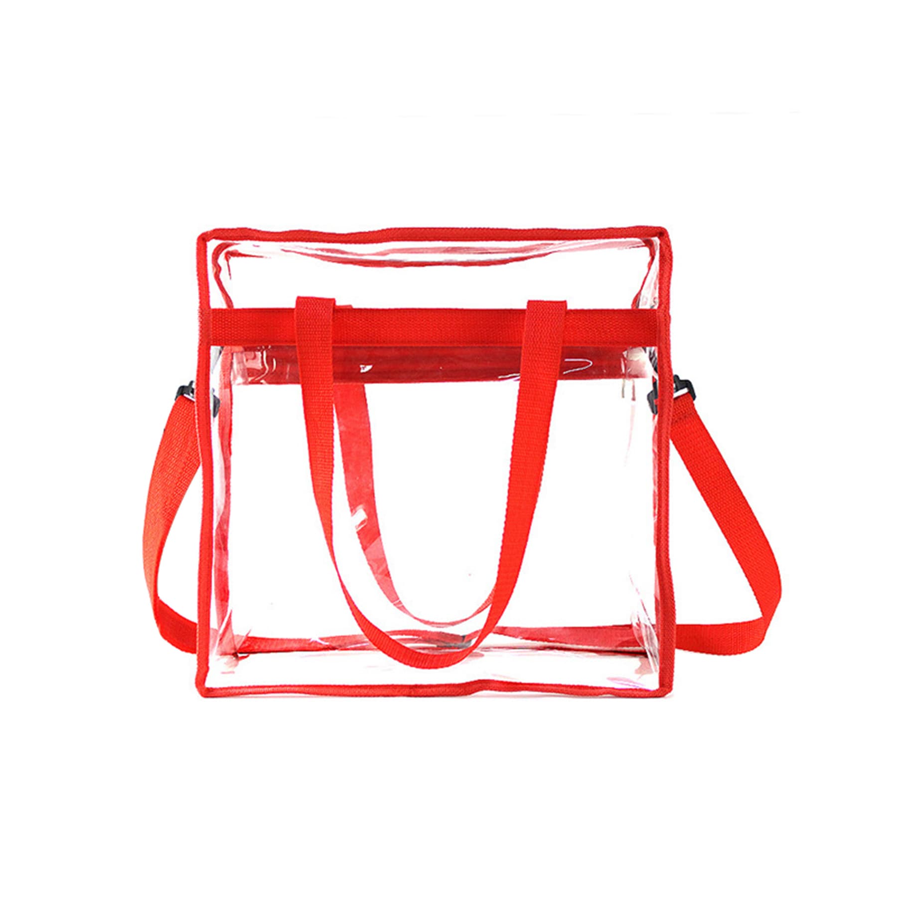 Clear Tote Bag With Zipper thumbnail 6