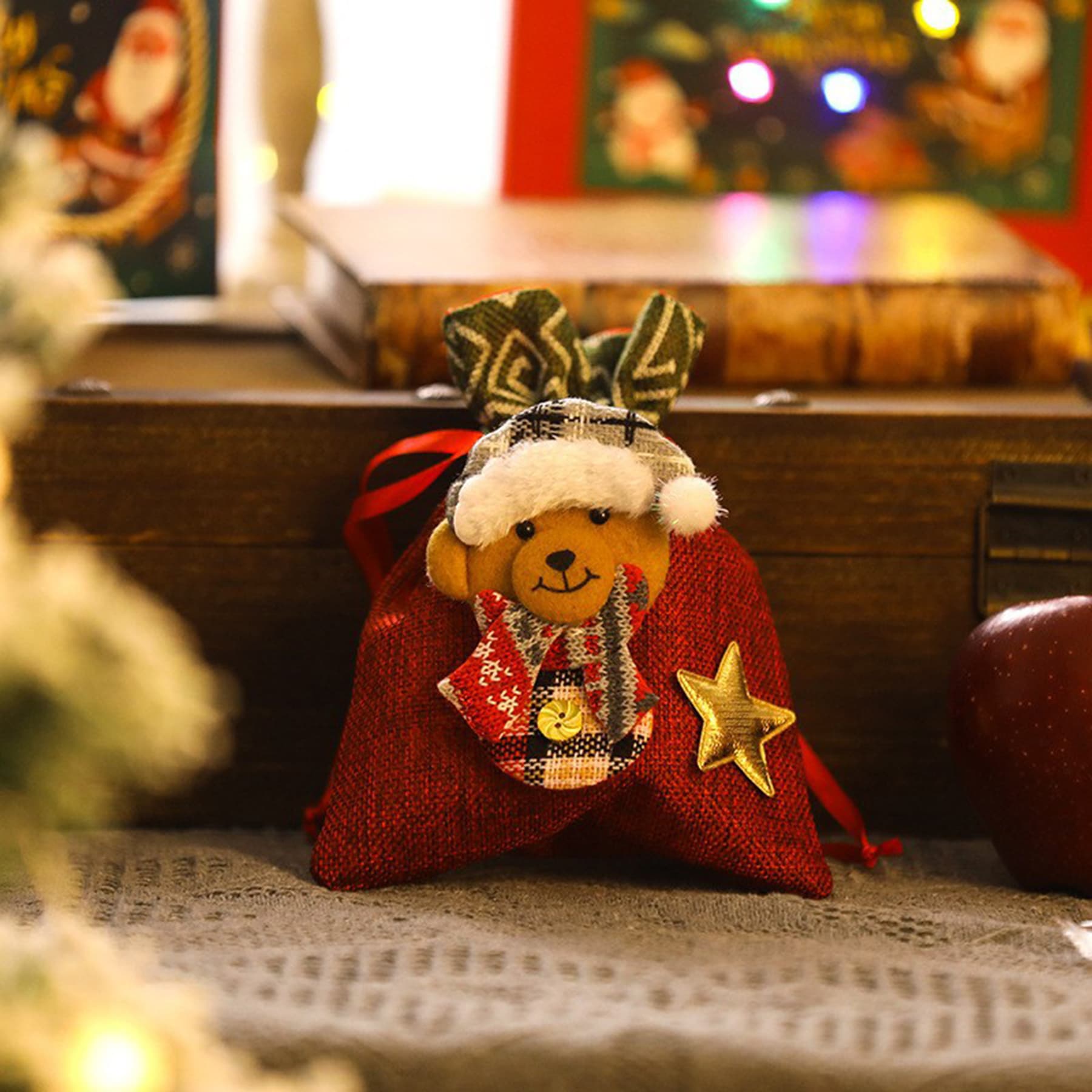 Christmas Drawstring Bag thumbnail 6