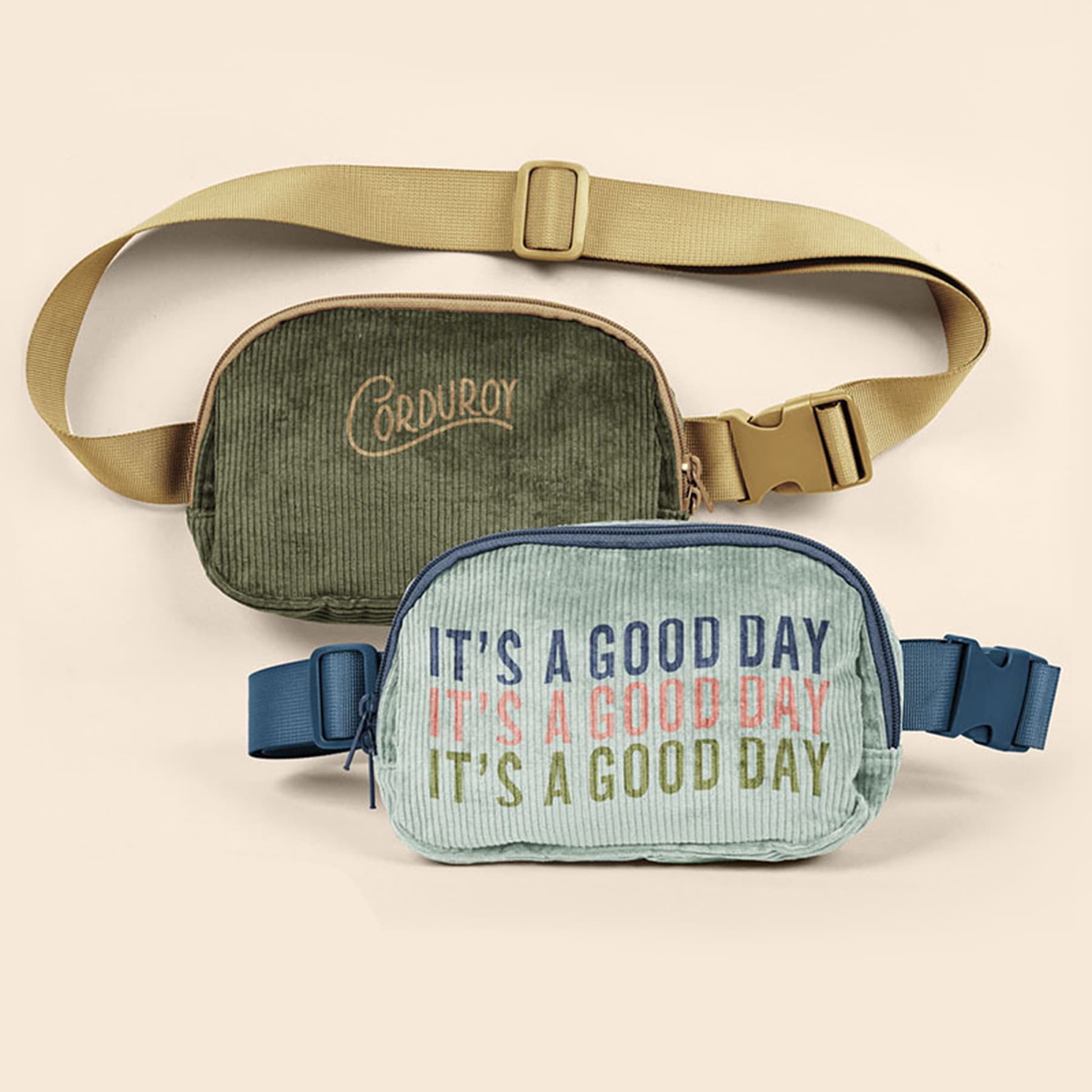 Corduroy Cross Body Fanny Bag thumbnail 3