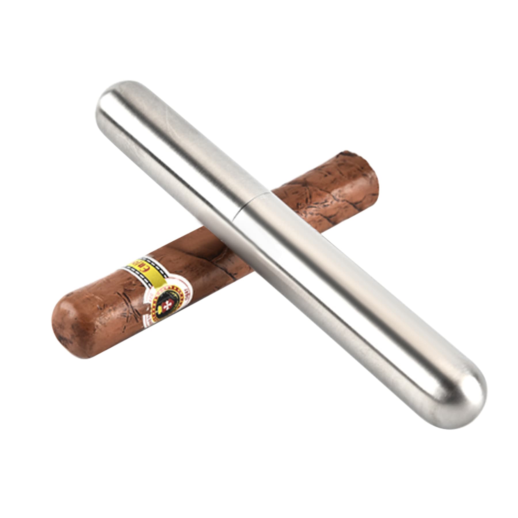 Stainless Steel Cigar Tube thumbnail 3