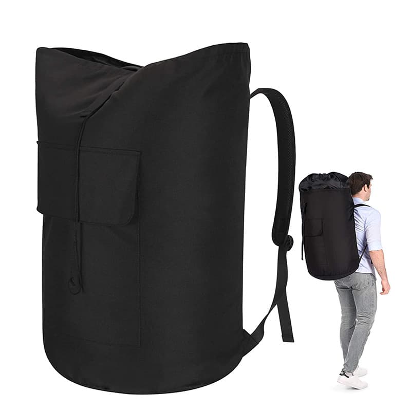 Polyester Heavy Duty Laundry Backpack