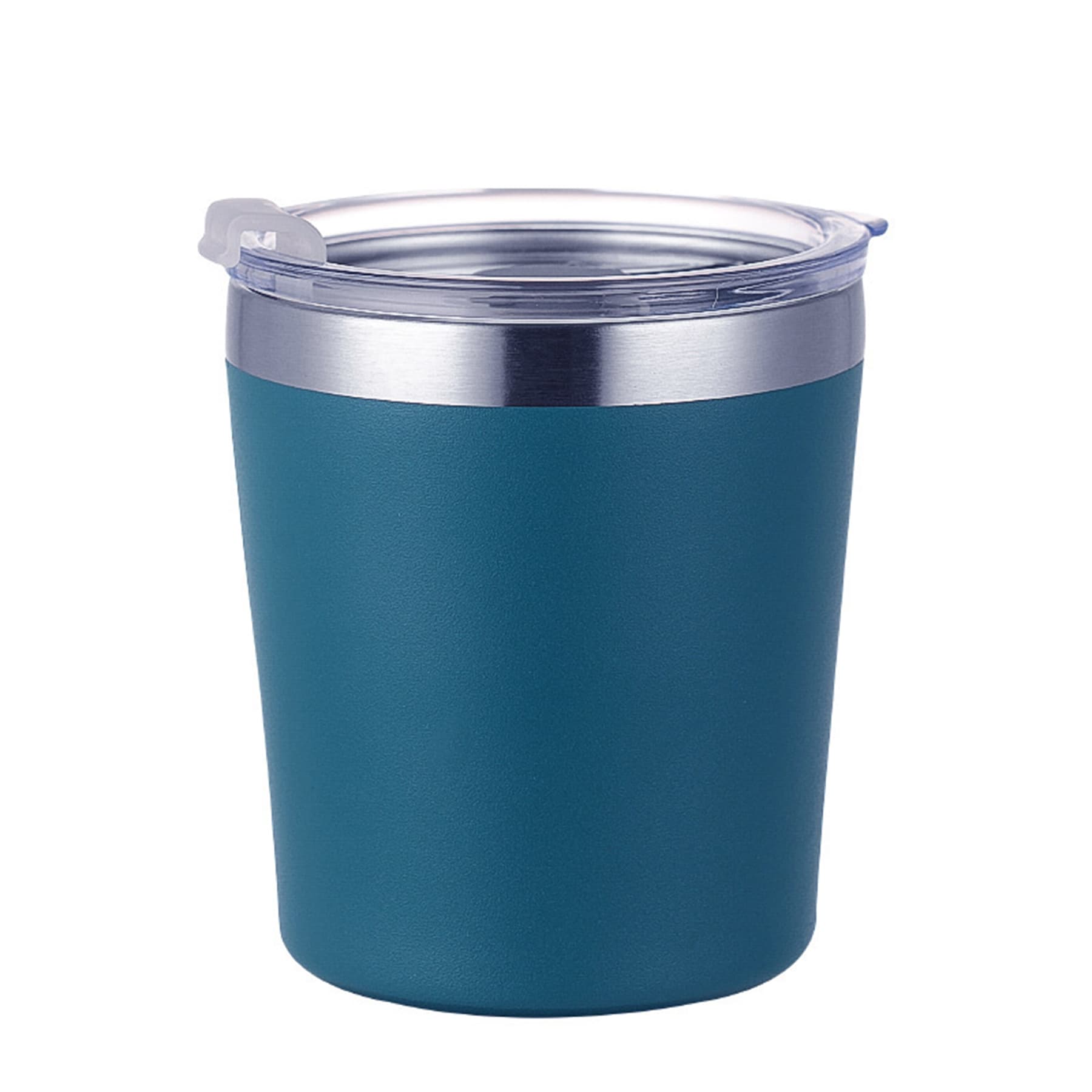 8Oz Tumbler Stainless Steel Drinking Cup W/ Lid thumbnail 5