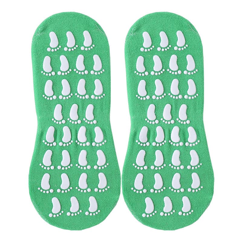 Yoga Pilates Non Slip Skid Socks With Grippers For Women thumbnail 5