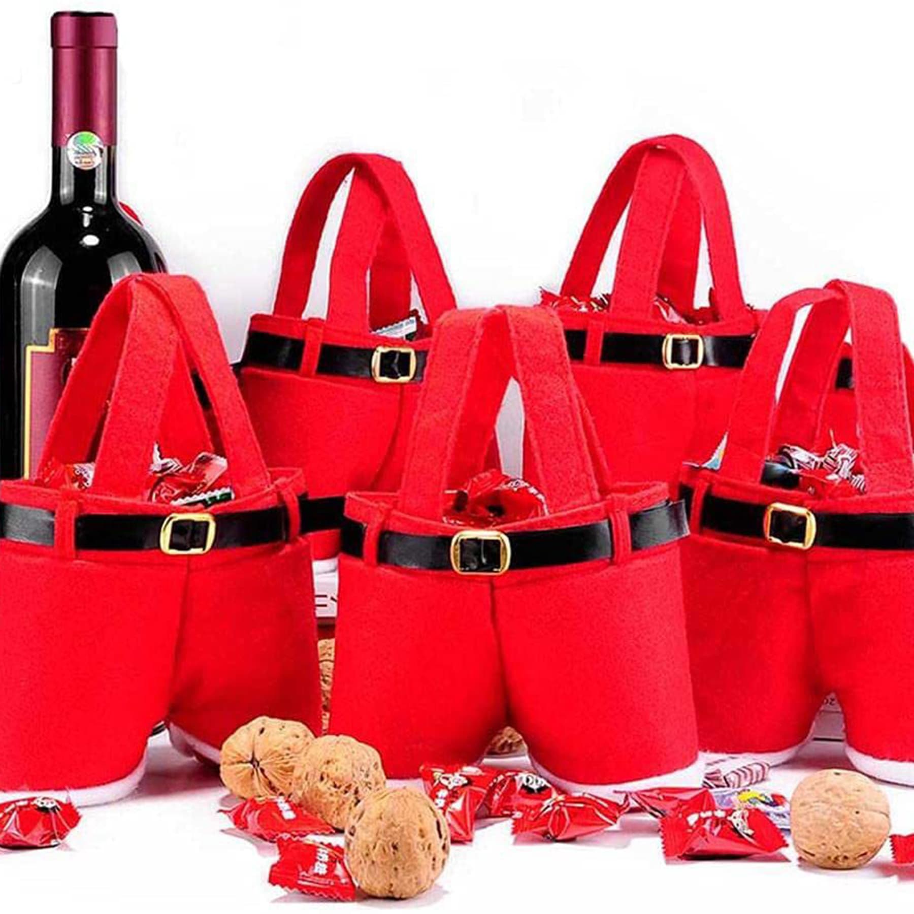 Christmas Candy Gift Bag Wine Bag thumbnail 6