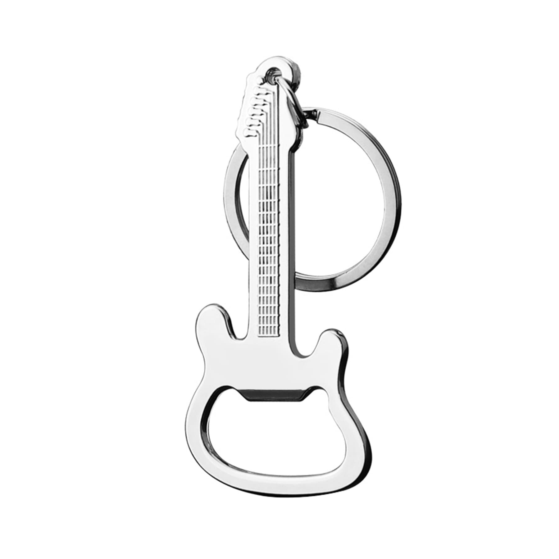 Metal Guitar Shape Key Chain thumbnail 3