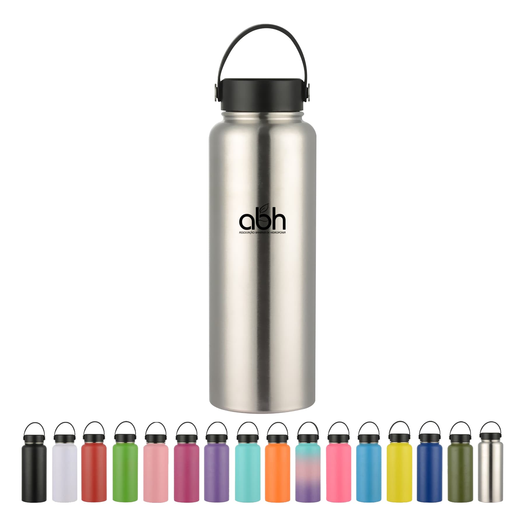 Wide Mouth Stainless Steel Water Bottle
