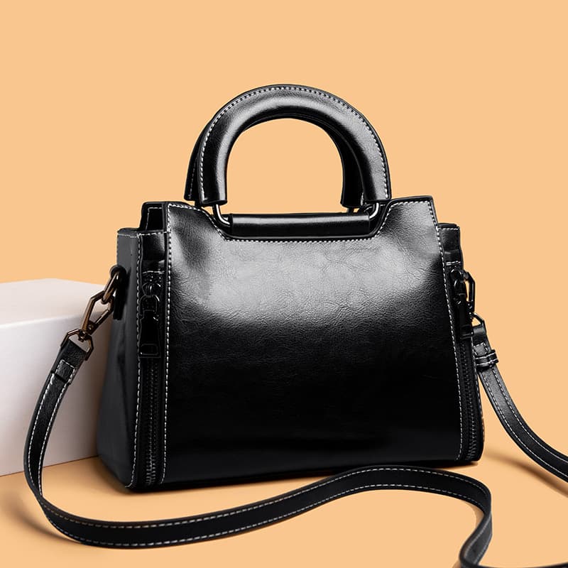 Fashion Genuine Leather Crossbody Bag For Woman thumbnail 2