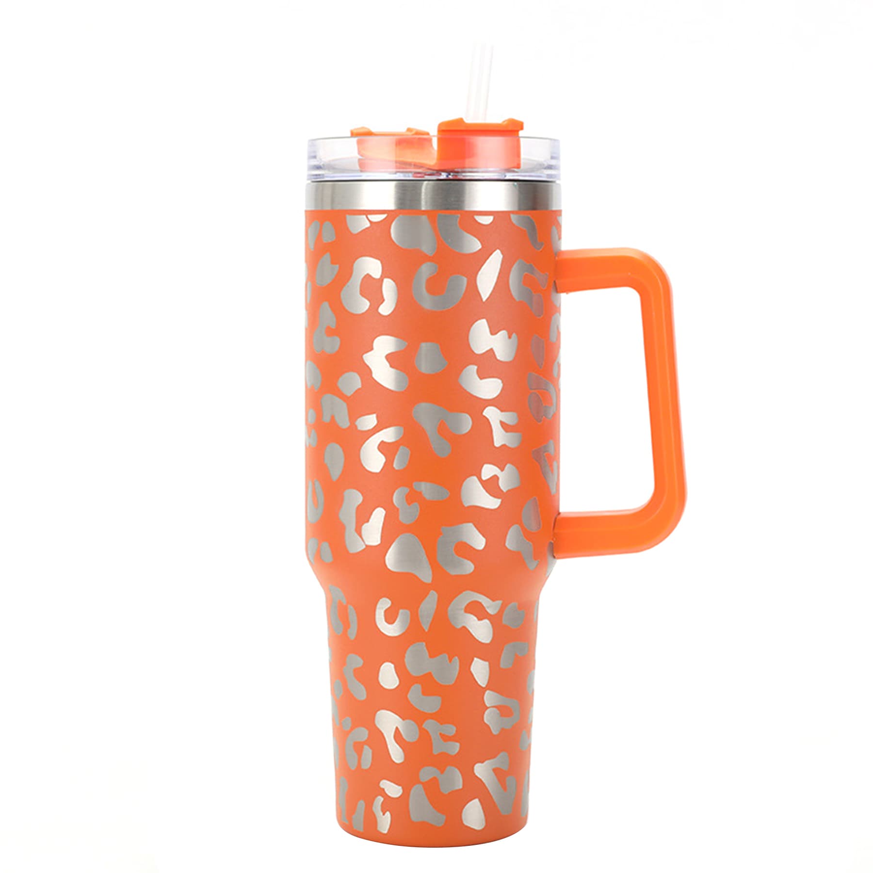 40oz Insulated Stainless Tumbler with Silicone Handle thumbnail 18