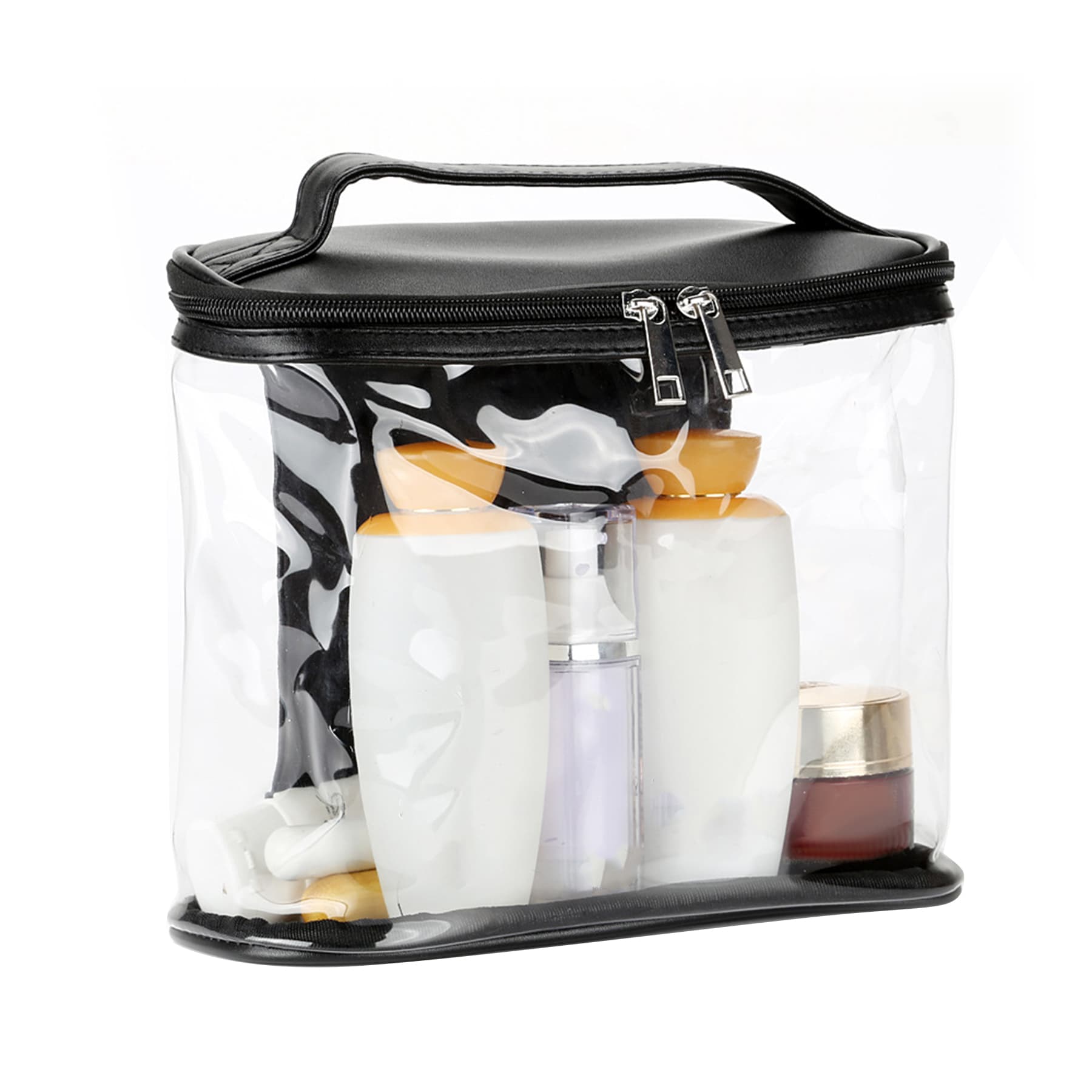 Transparent Makeup Cosmetic Bag with Zipper thumbnail 9