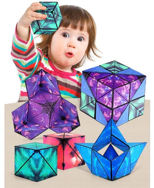 Infinity 3D Changeable Fidget Toy Star Cube Puzzle thumbnail 4