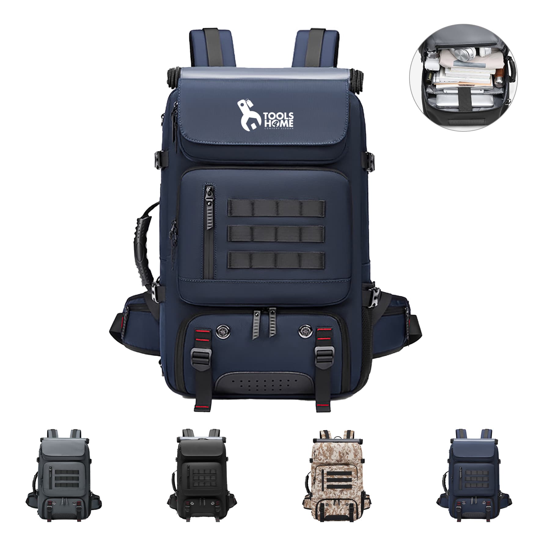 50L Laptop Travel Backpack