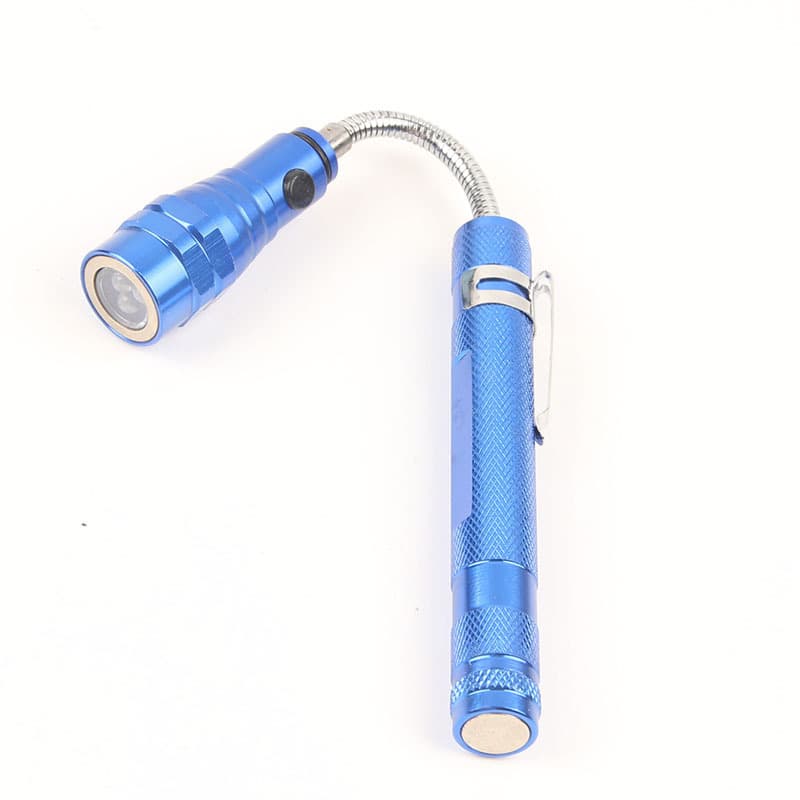 LED Telescopic Extensible Double Magnetic Flashlight thumbnail 2