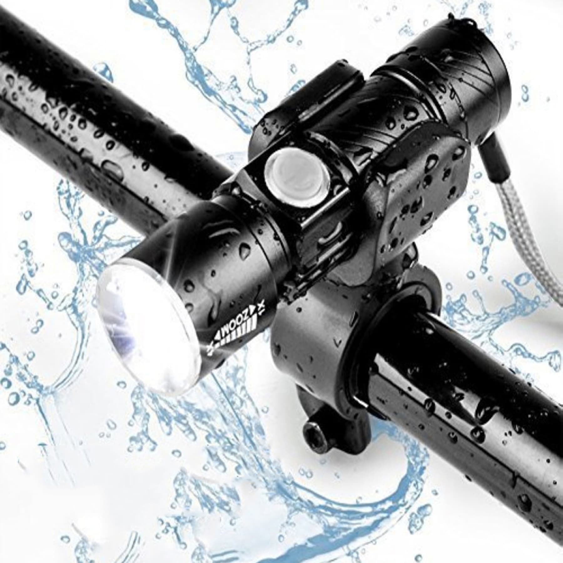 Usb Rechargeable Multifunction Led Flashlight thumbnail 7