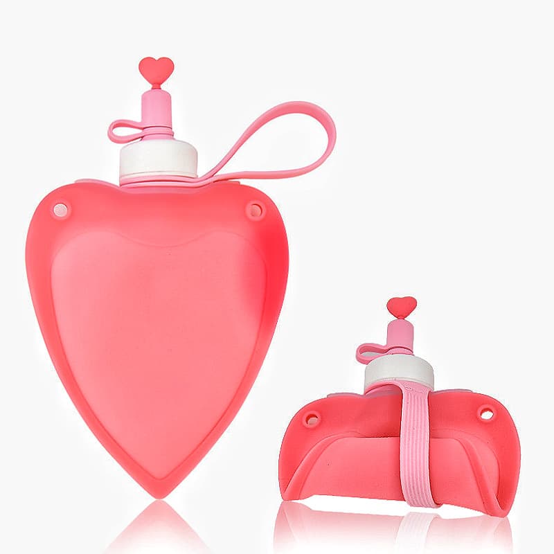 8.7oz Silicone Children’s Folding bottle thumbnail 2