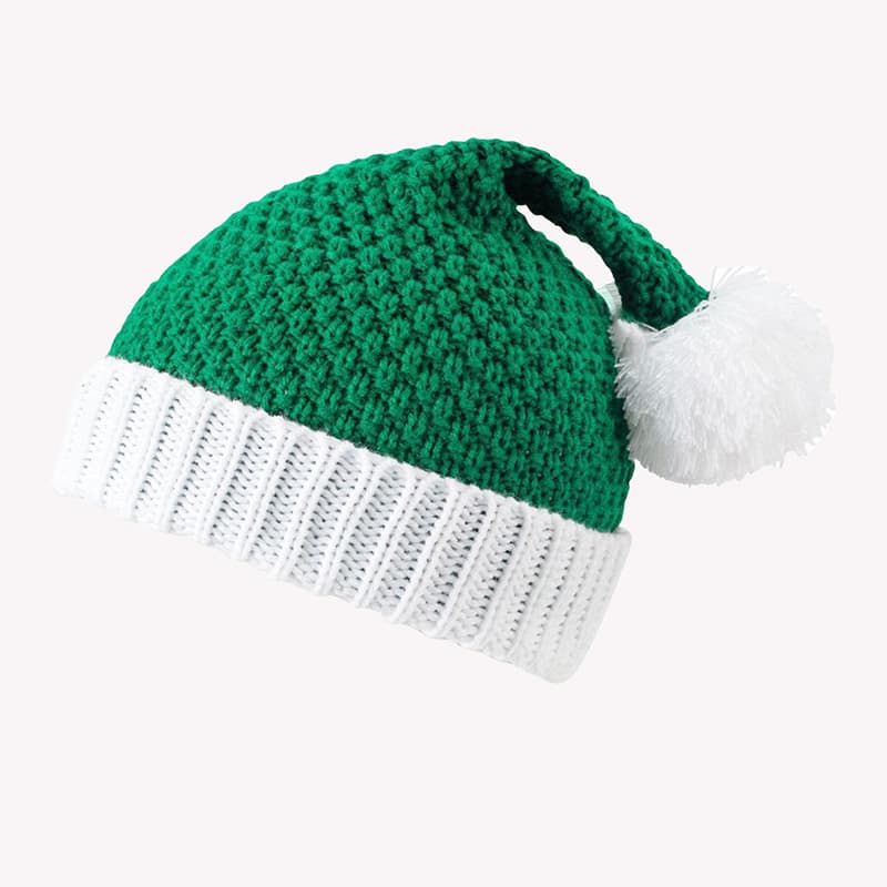 Christmas Knitted Elf Hat Beanie thumbnail 2