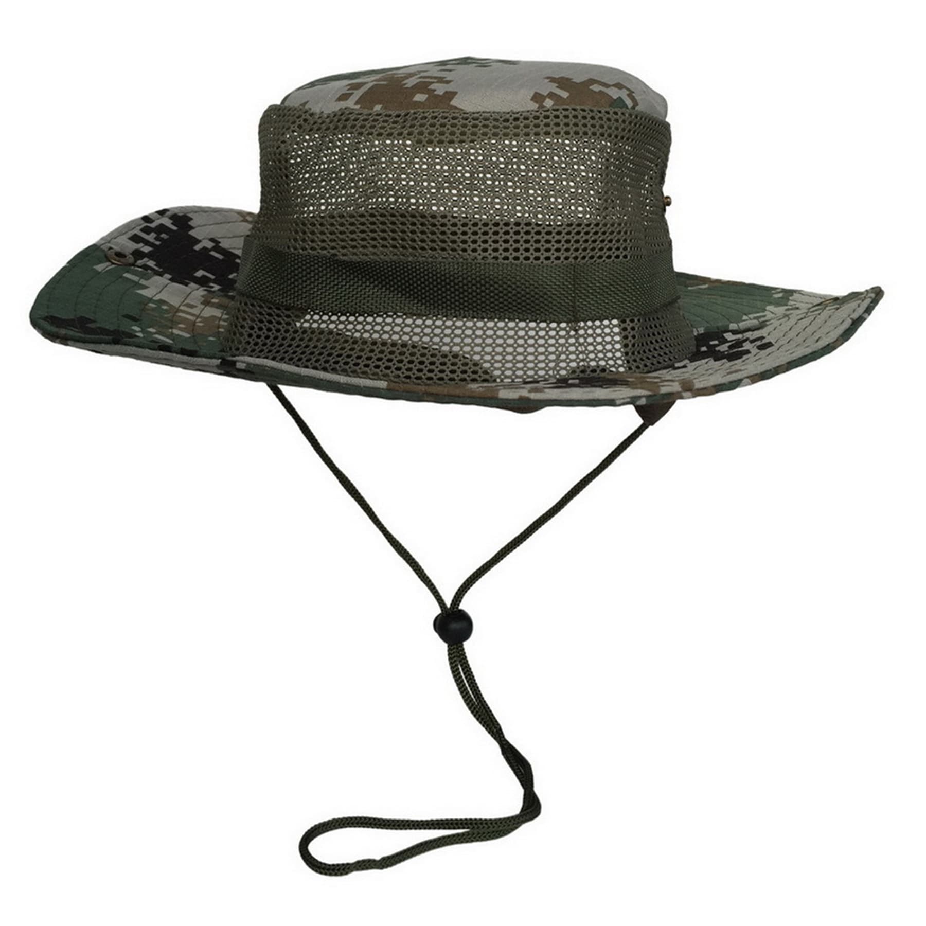 Wide Brim Mesh Sun Bucket Hat  thumbnail 7
