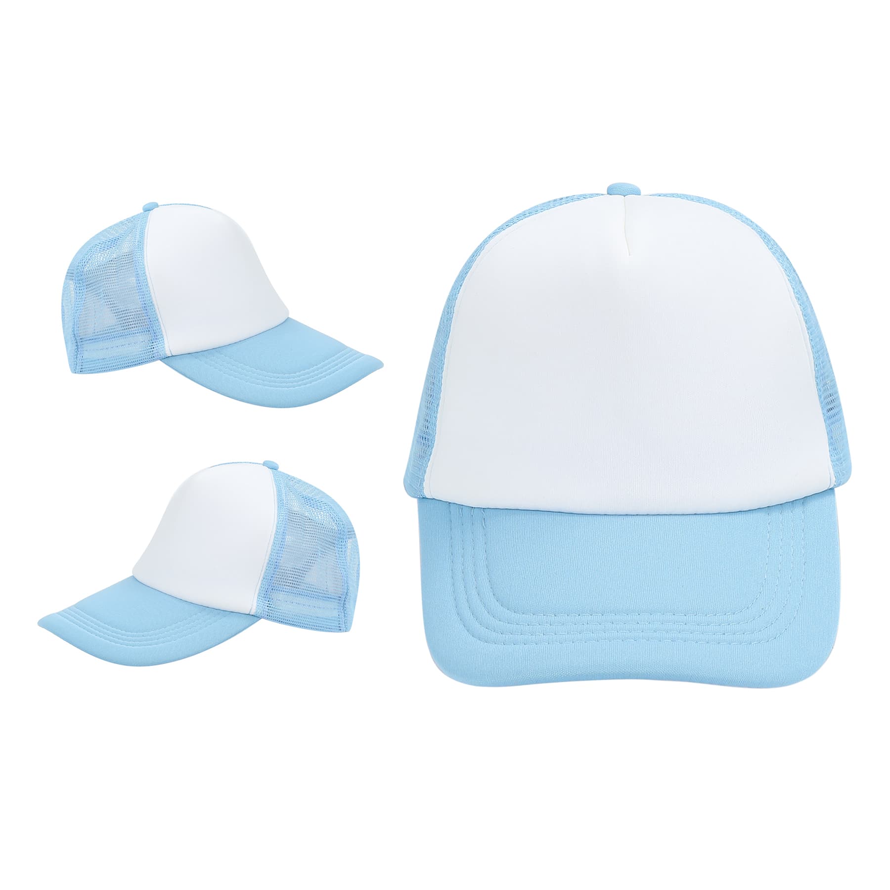 Two Tone Foam Trucker Mesh Cap thumbnail 12