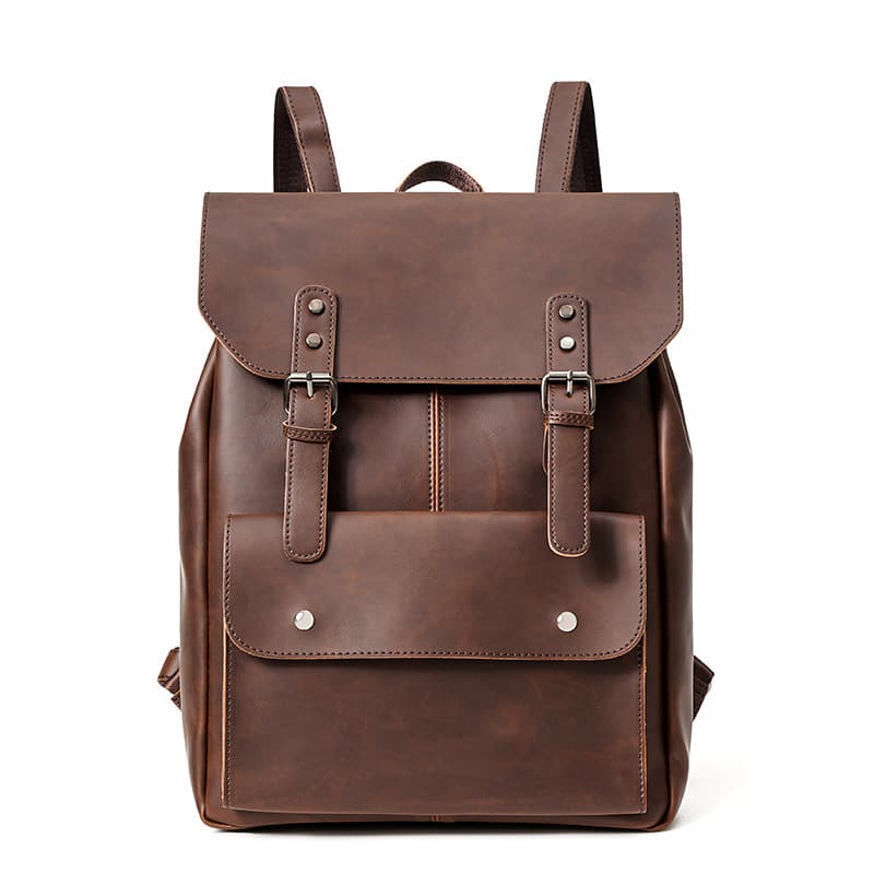 PU Leather Crossbody Backpack Shoulder Bag thumbnail 13