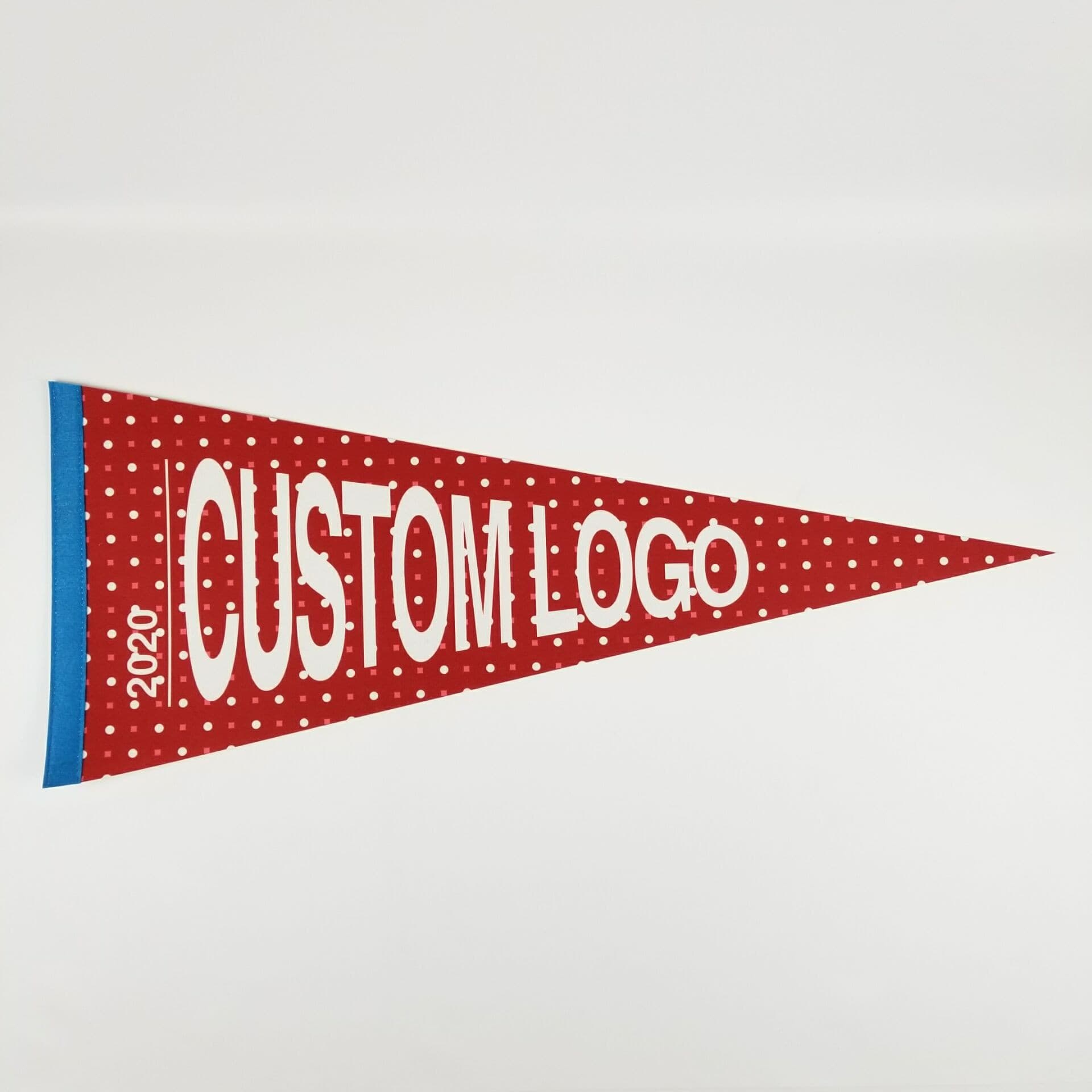 12" x 30" Mini Felt Pennant w/ Sewn Strip