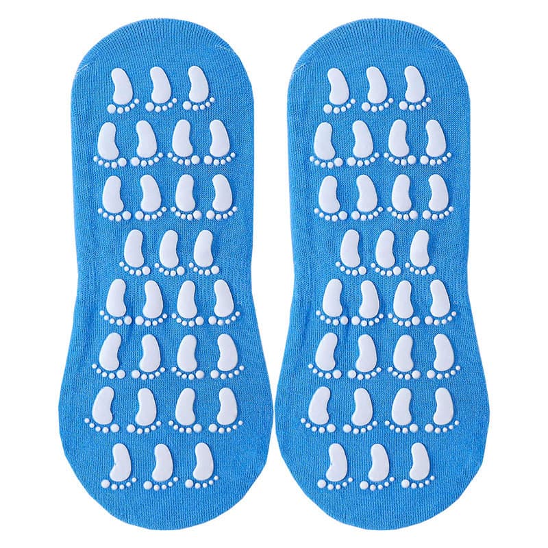 Yoga Pilates Non Slip Skid Socks With Grippers For Women thumbnail 4