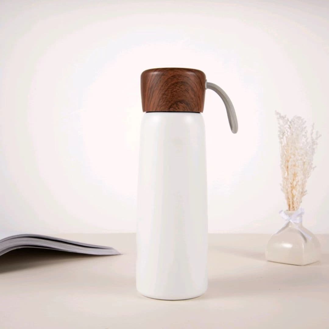 Simple Wood Grain Thermos Cup thumbnail 6