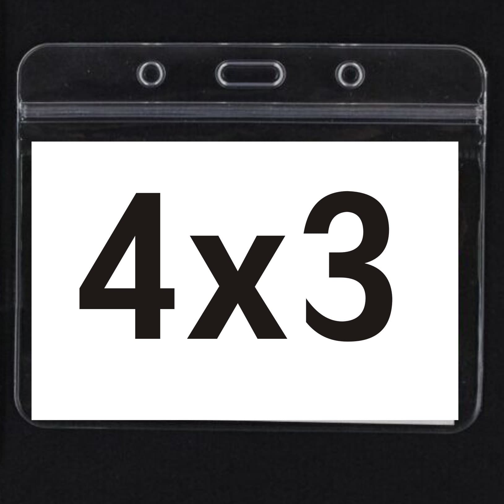 4″ x3″ PVC Vaccination Card Protector for CDC