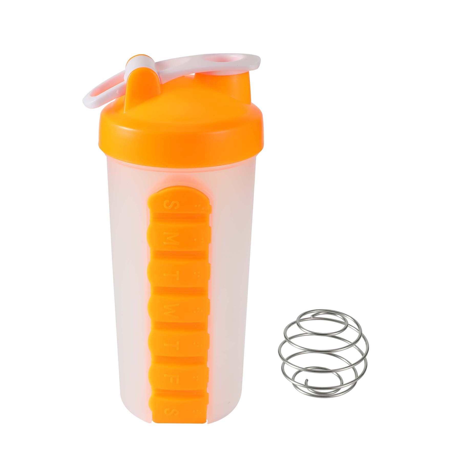 Water Bottle With 7 Days Pill Box thumbnail 3