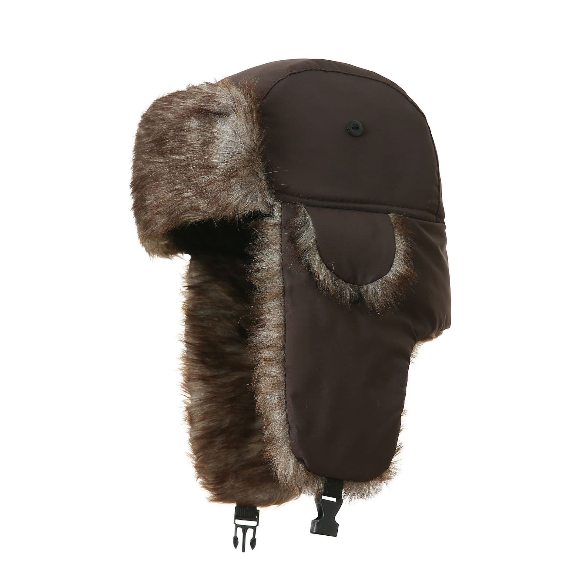 Adult Faux Fur Trooper Hat thumbnail 2