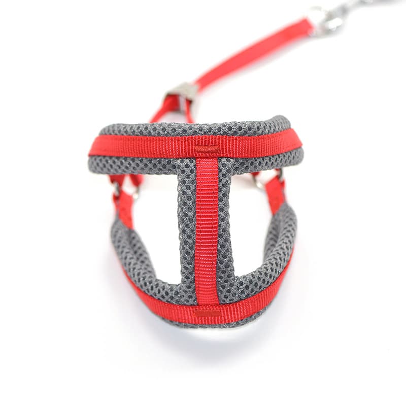 Adjustable breathable pet leash