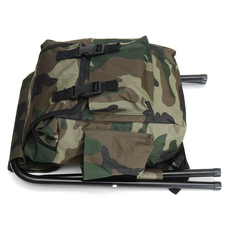 In Stock Portable Outdoor Folding Fishing Stool Backpack
