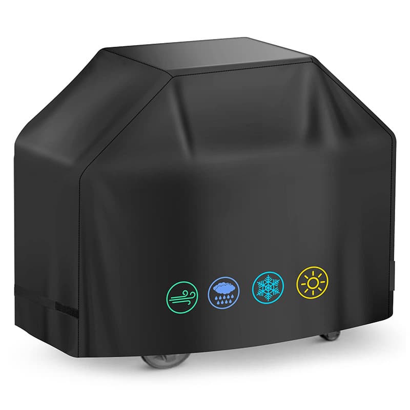 58 Inch 420D Double Layer Fabric Bbq Grill Cover thumbnail 4