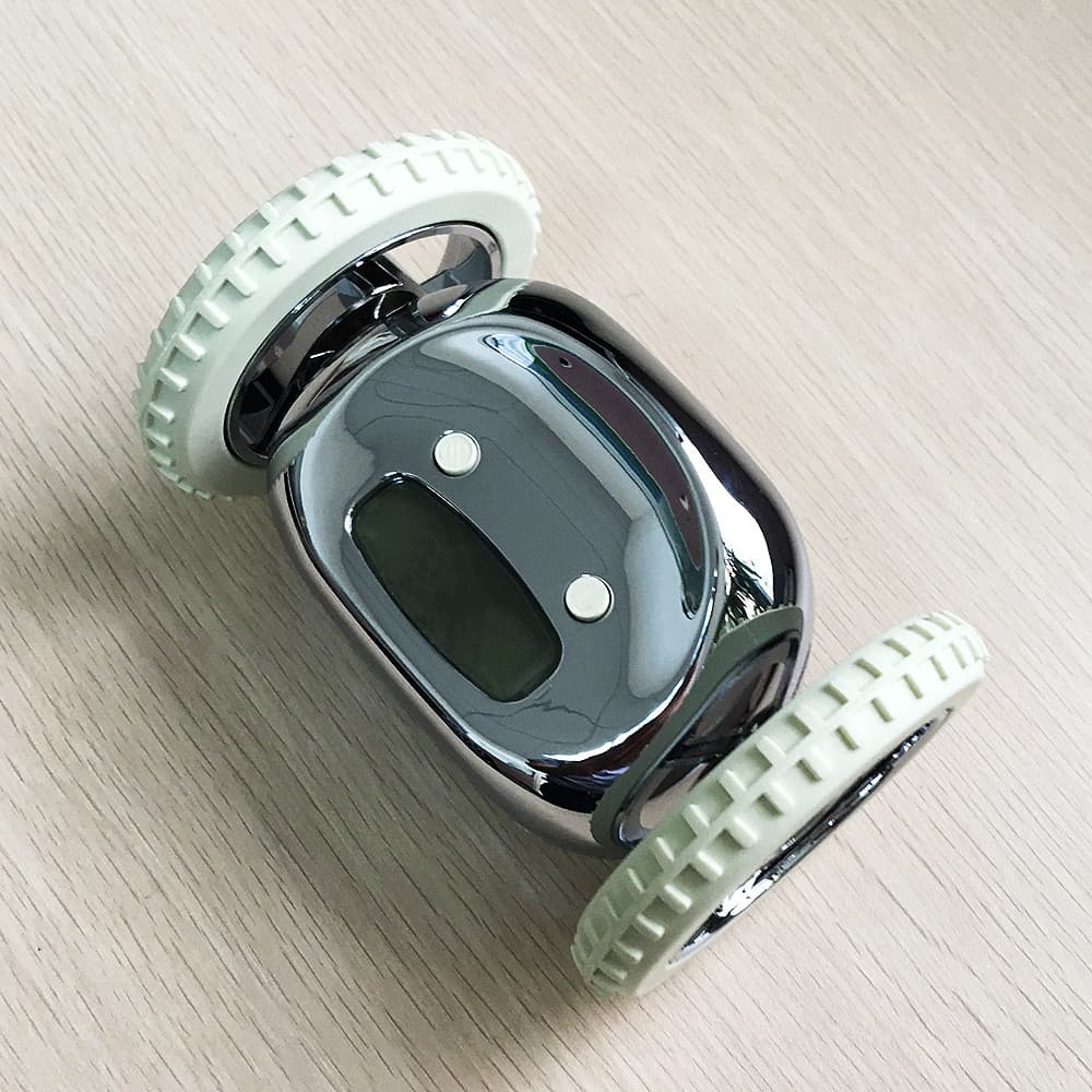 Alarm Clock On Wheels thumbnail 4