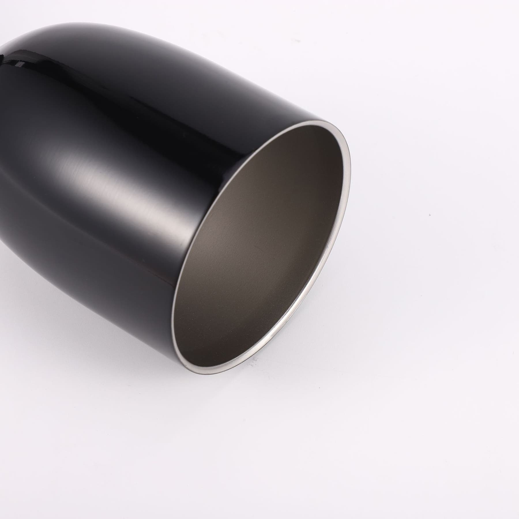 10Oz Stainless Steel Wine Goblet With Lid thumbnail 6