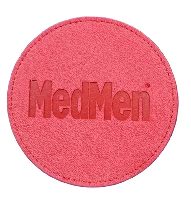 PU Leather Round Coasters Drink Mat thumbnail 6