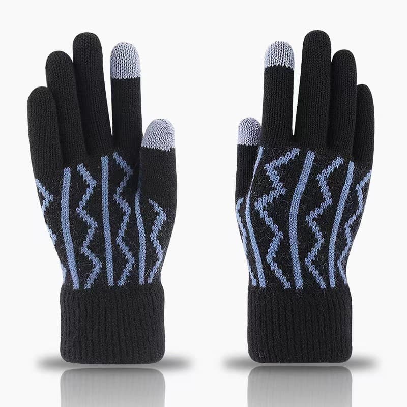 Touch Screen Warm Gloves With Thermal Soft Knit Lining