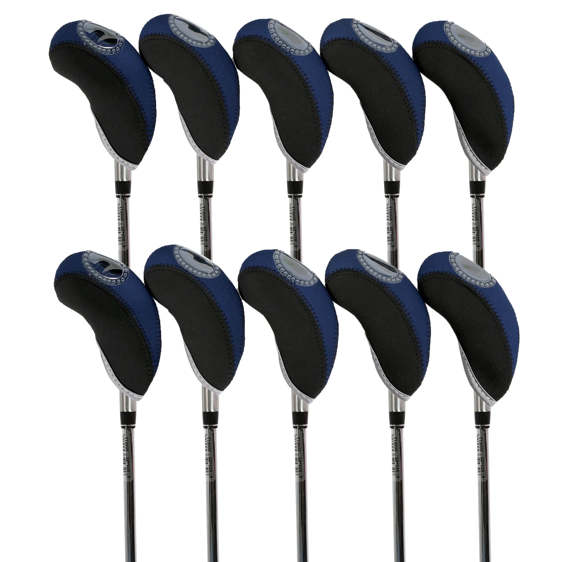 Golf Club Iron Head Covers 10Pcs Set With Top Window thumbnail 4