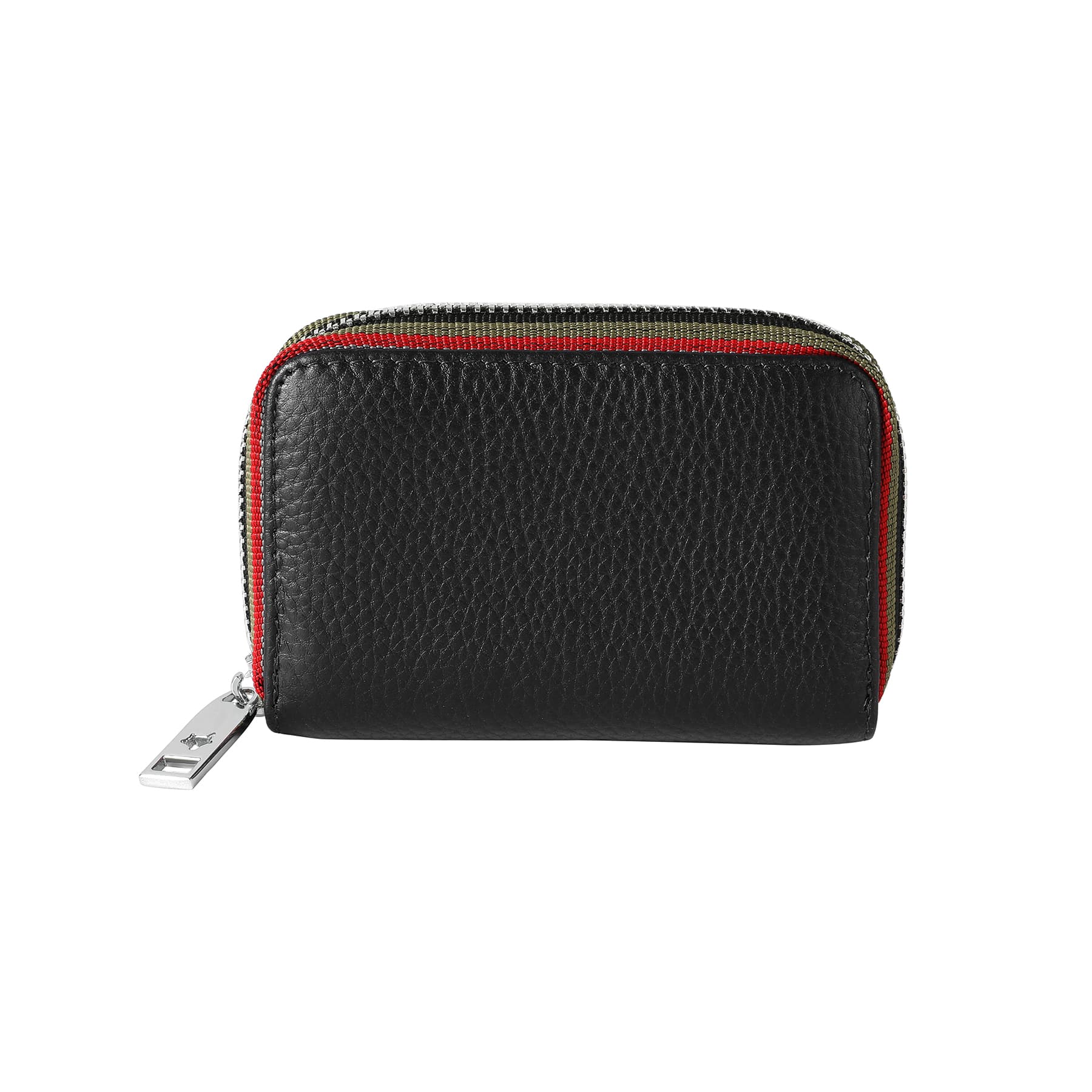 Leather Credit Card Wallet with Zipper thumbnail 10