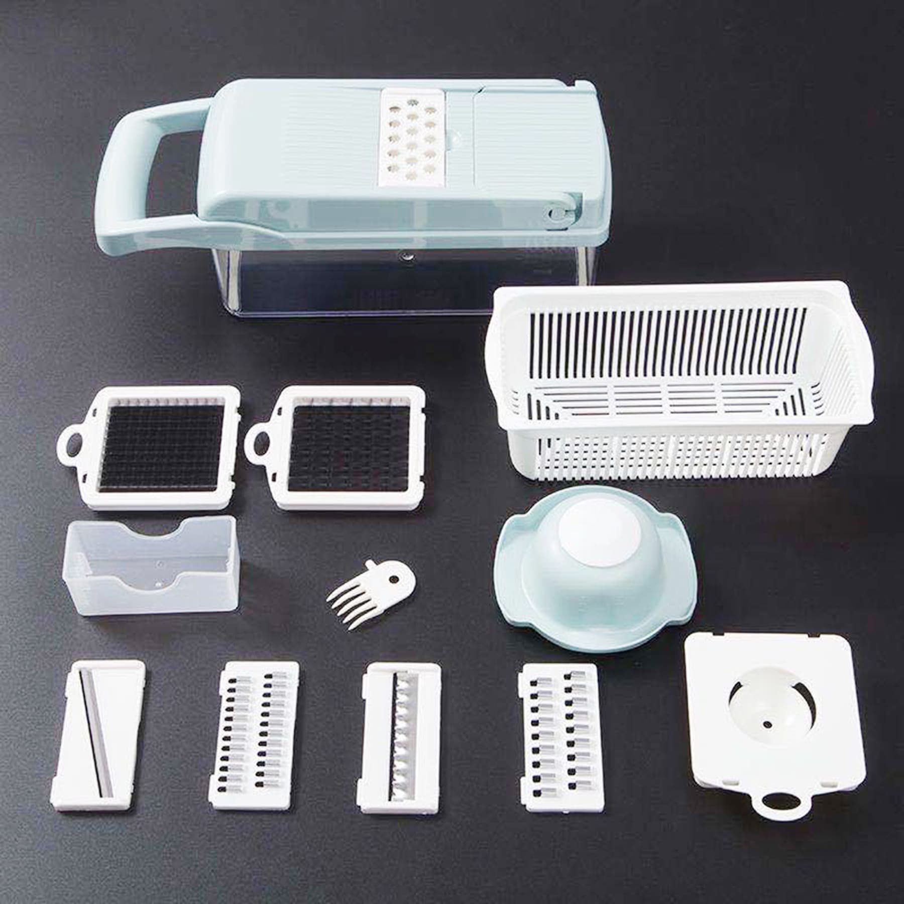 Multifunctional Vegetable Chopper with Container thumbnail 6