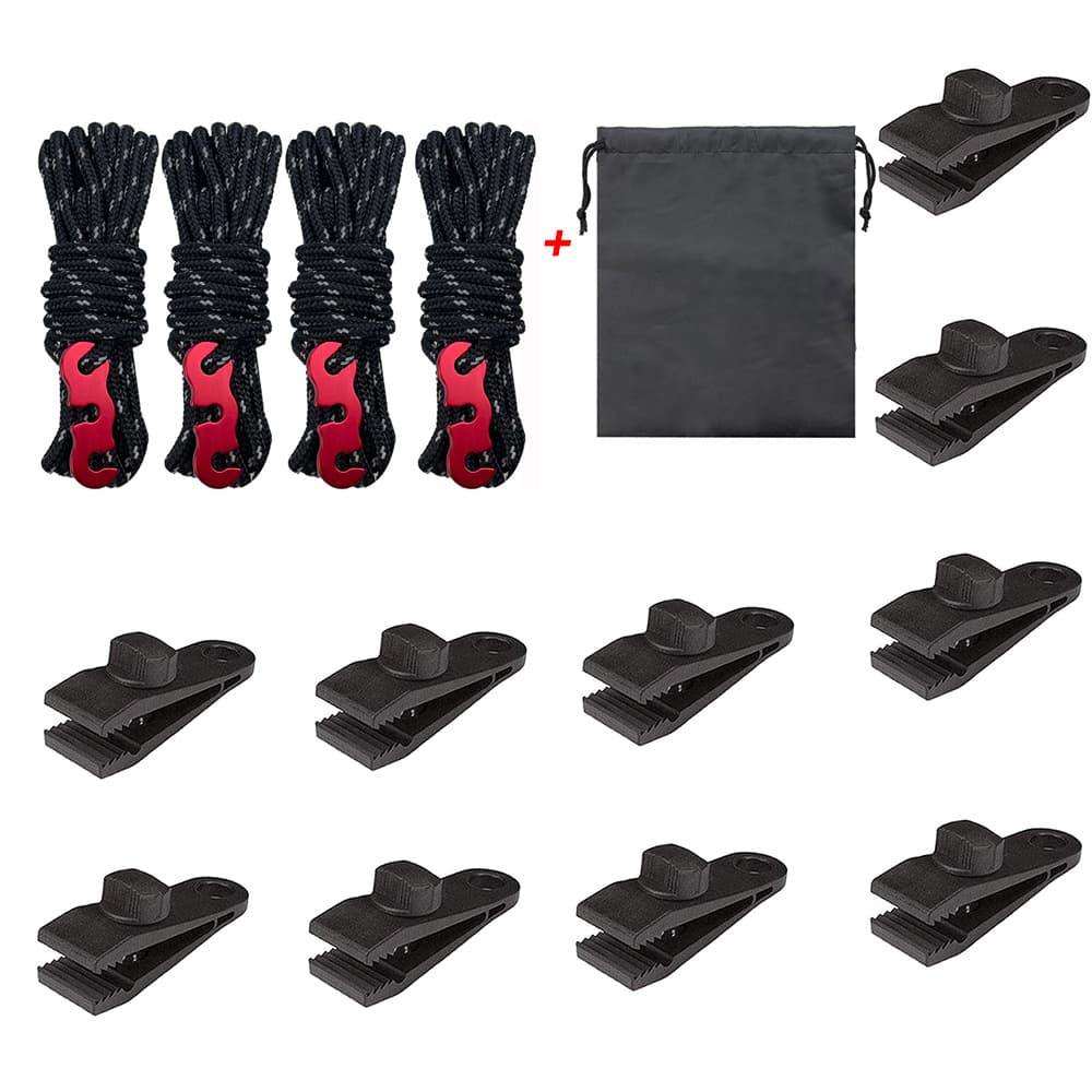 Tent Windproof Rope With S-Shaped Fixing Buckle