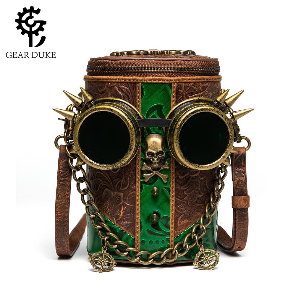 Genuine Leather Vintage bucket bag thumbnail 5