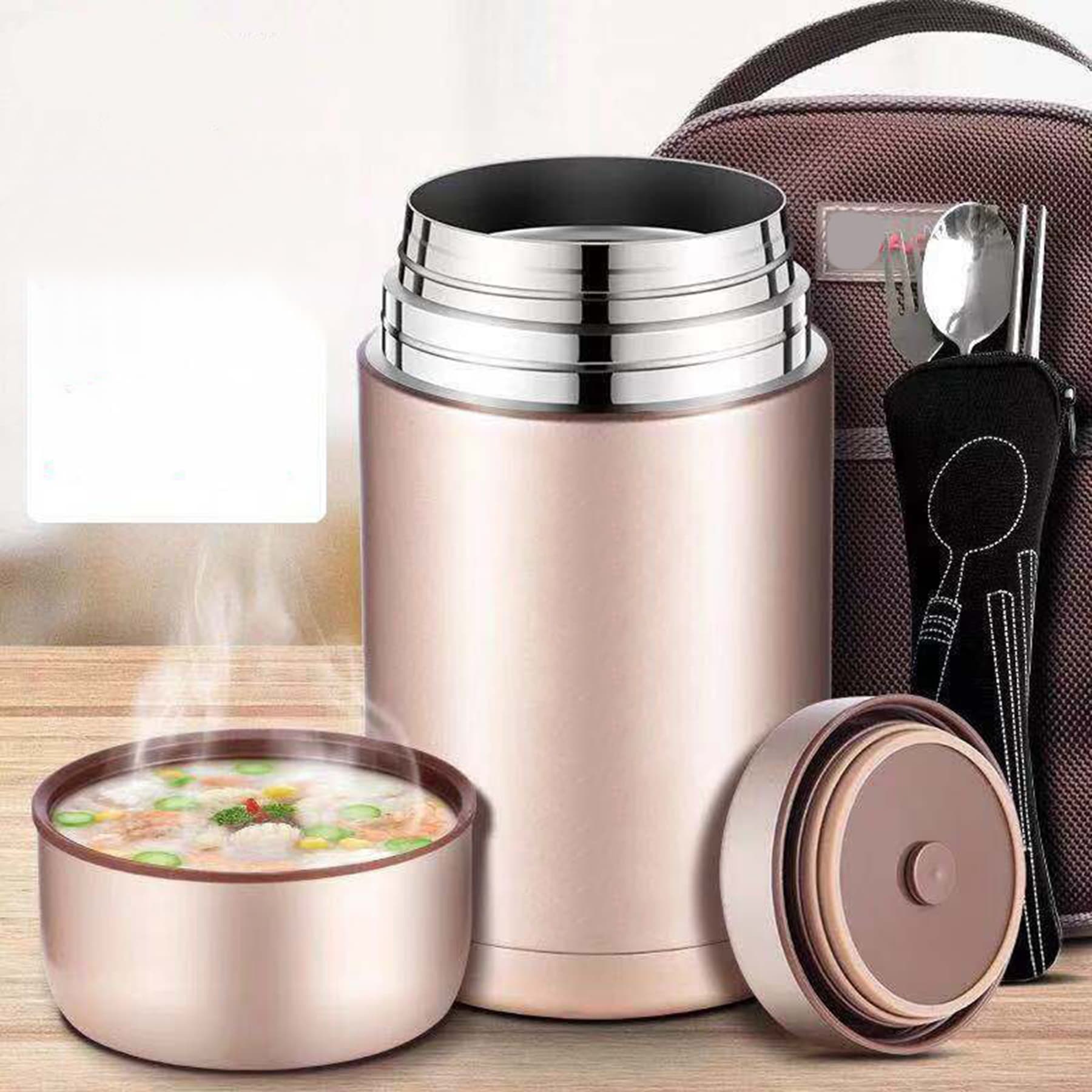 34Oz Lunch Box Stainless Steel 18/10 thumbnail 10