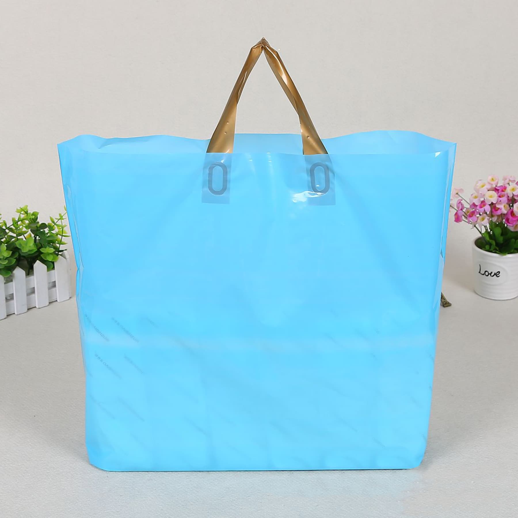 PE Shopping Merchandise bags Imprinted thumbnail 11