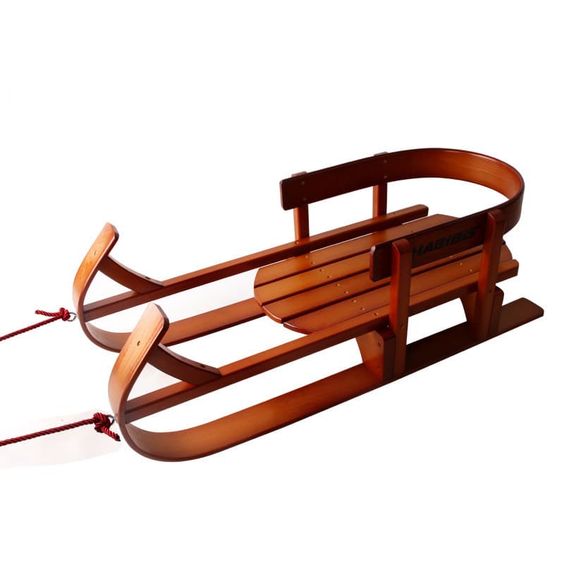 Wood climbing plough sled
