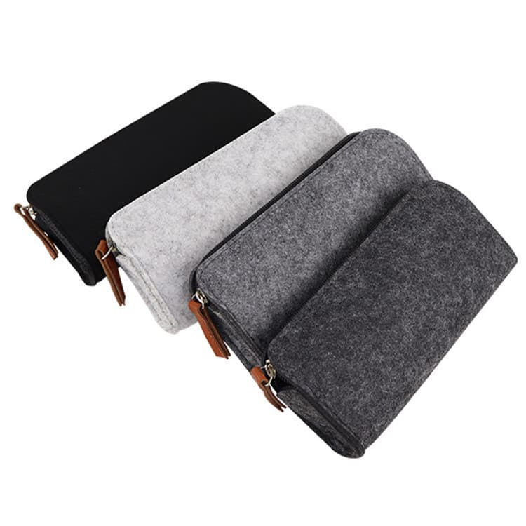 Felt Zippered Pencil Case thumbnail 3